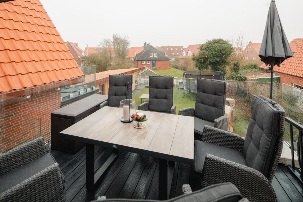 Winkelschiffchen IV Mit Sauna Juist Exterior foto