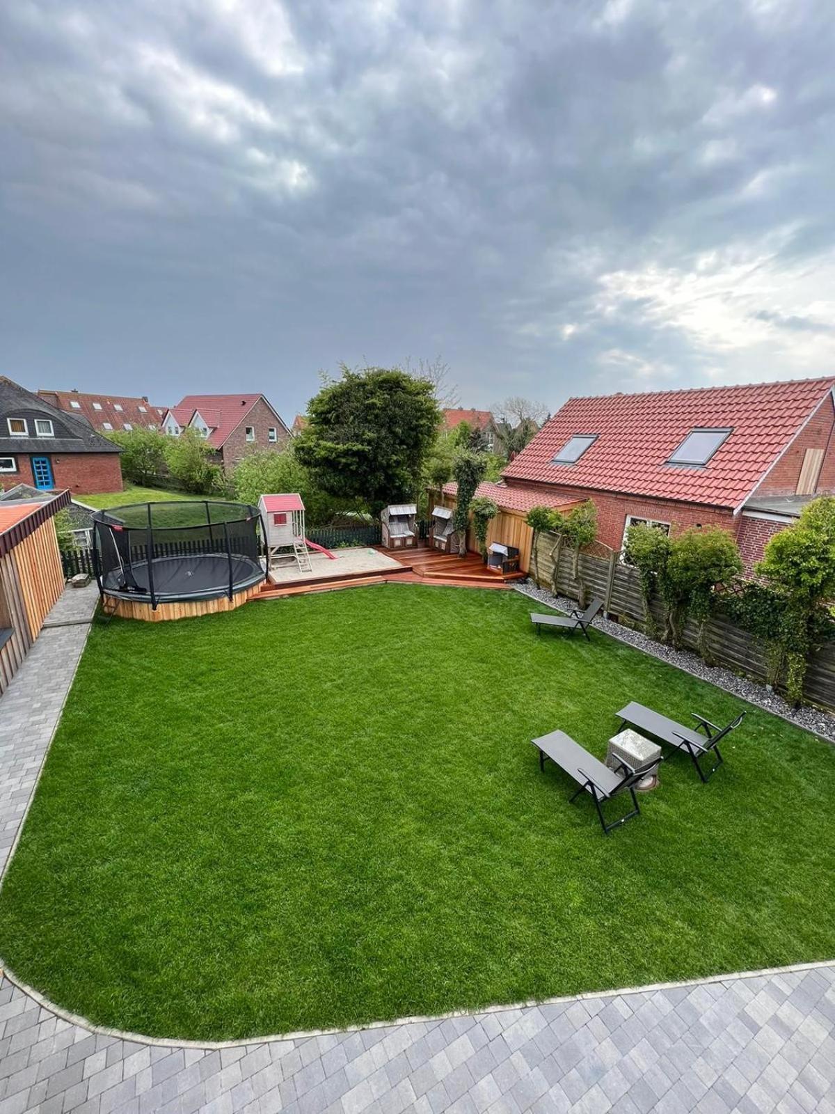 Winkelschiffchen IV Mit Sauna Juist Exterior foto
